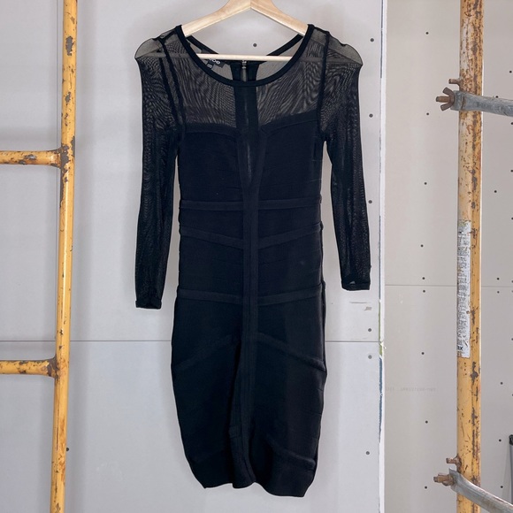 bebe Dresses & Skirts - Bebe Bodycon Bandage Mini Dress